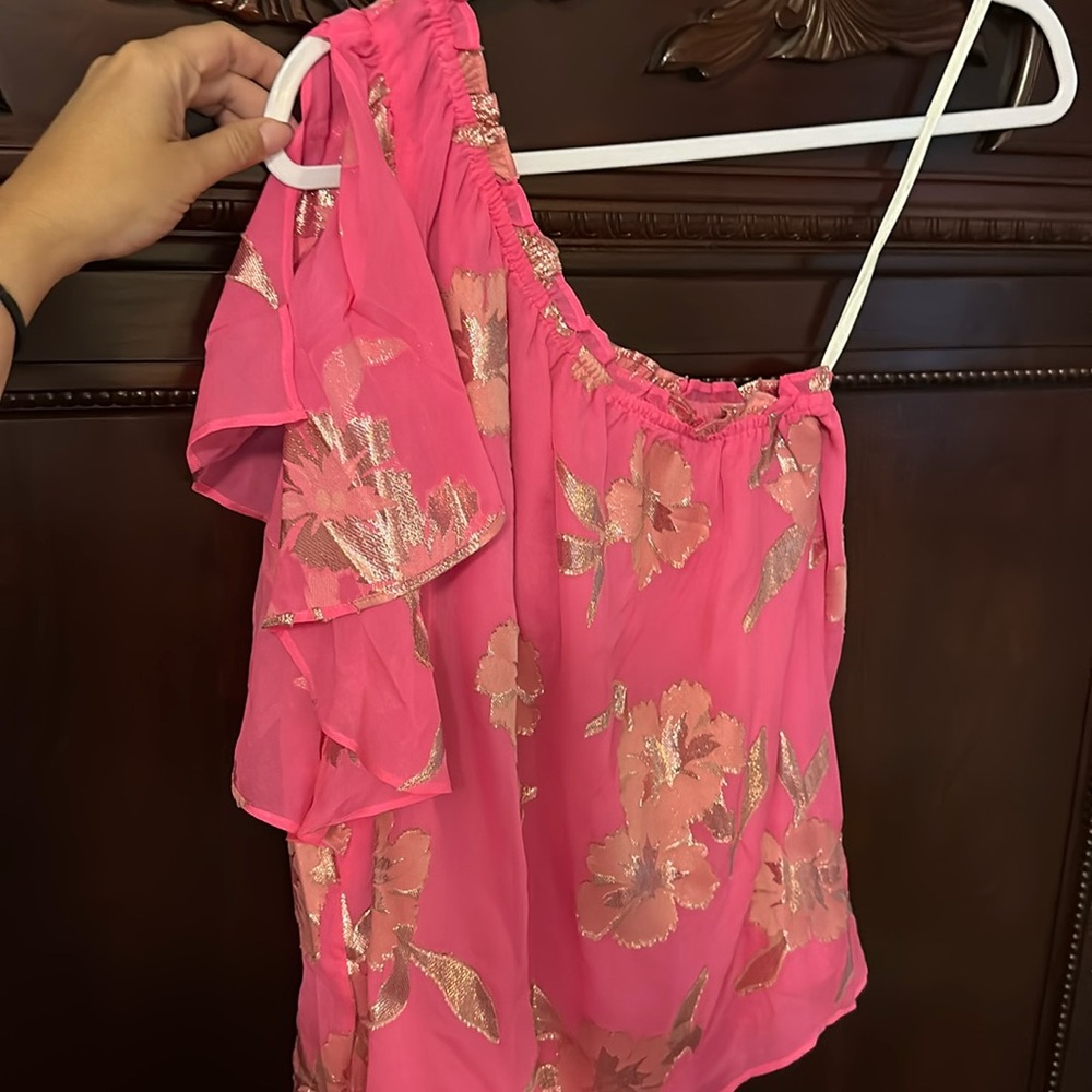 - Lilly Pulitzer off the shoulder top